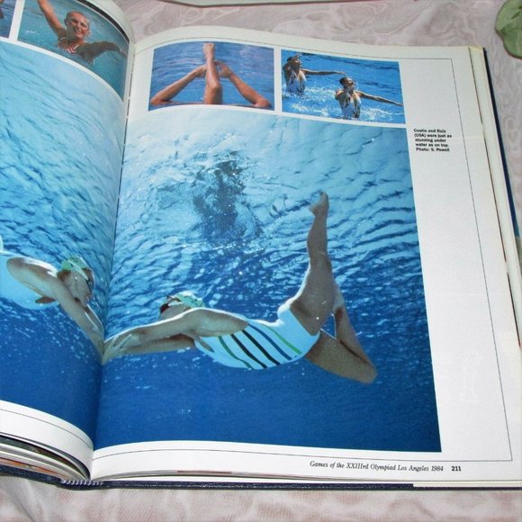1984 GAMES OF THE XXIII rd OLYMPIAD Los Angeles Olympics Vintage Used Book - Picture 5 of 7